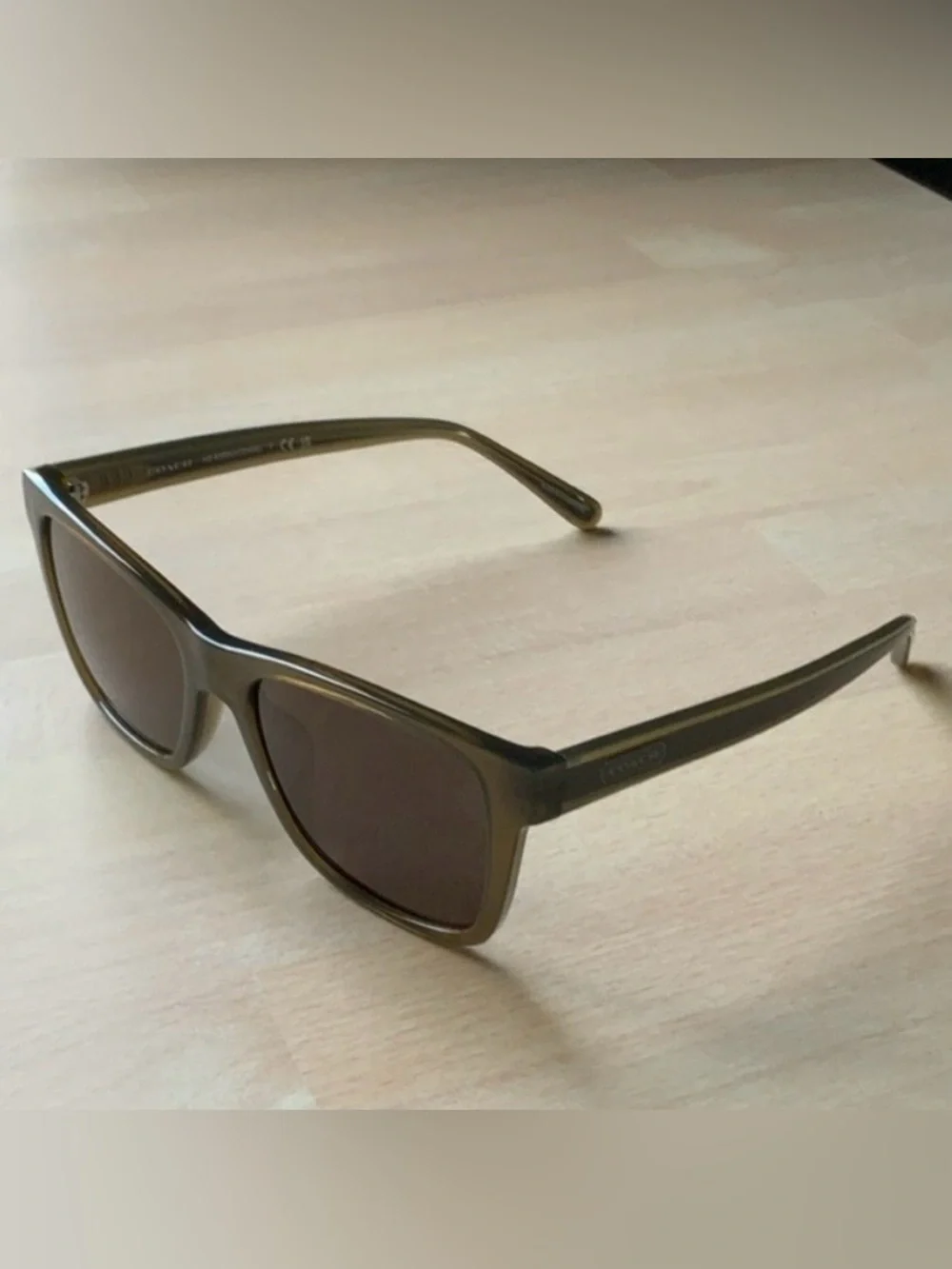 Coach HC8359U CD455 Military Green 520382 Men’s Square Sunglasses w/ Case
